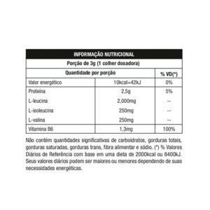 BCAA TCM 8:1:1 (300GR) - NUTRATA