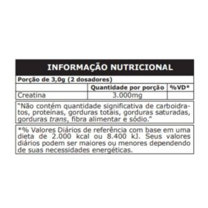 Creatina 300g - Monohidratada - Probiótica