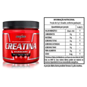 Creatina Hardcore 300g - Integralmedica