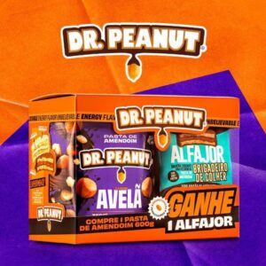 PROMOPACK DR. PEANUT | PASTA AVELÃ 600G + ALFAJOR BRIGADEIRO