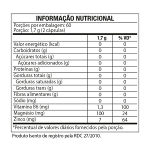 ZMA 120 Cápsulas - BLACK SKULL