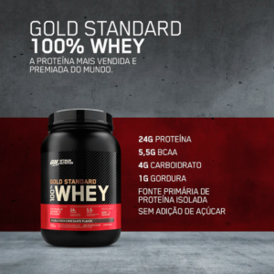 100% Whey Optimum Nutrition Gold Standard Chocolate 907g - 2 Lbs